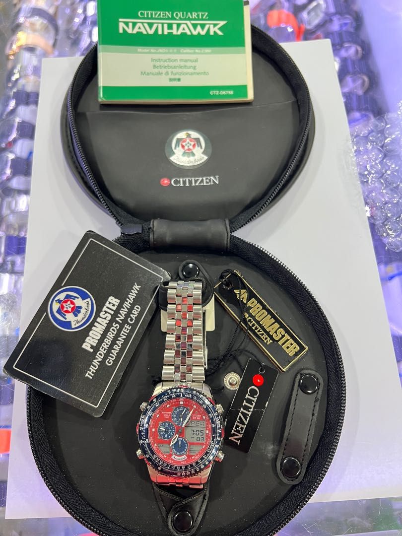 Citizen deals thunderbirds watch
