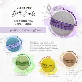 Clean Pro Bath Bombs