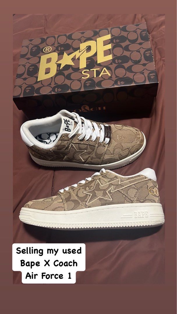 coach bape af1
