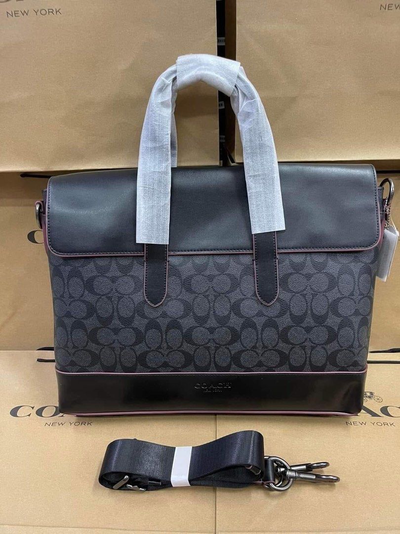 Coach laptop bag, Luxury, Bags & Wallets on Carousell