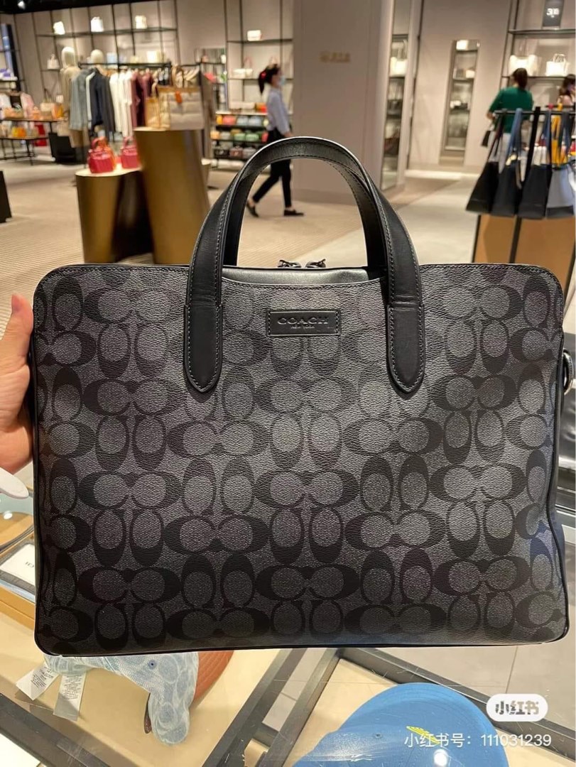 Coach laptop bag, Luxury, Bags & Wallets on Carousell