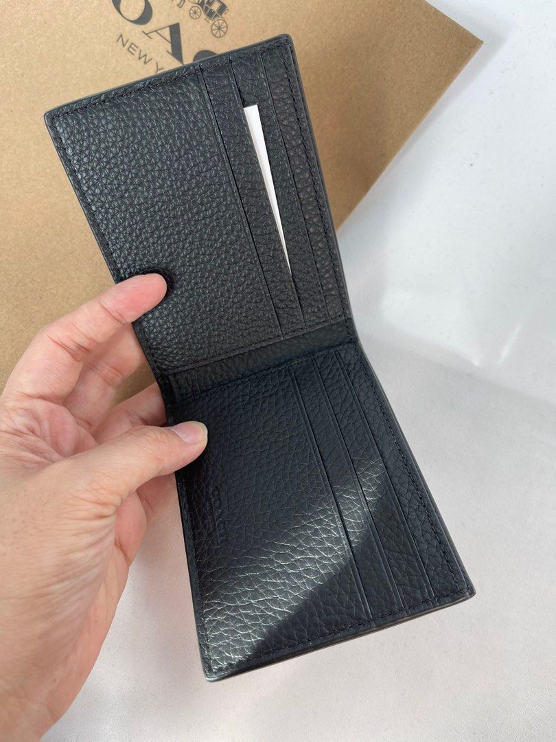 Coach mens wallet outlet on sale