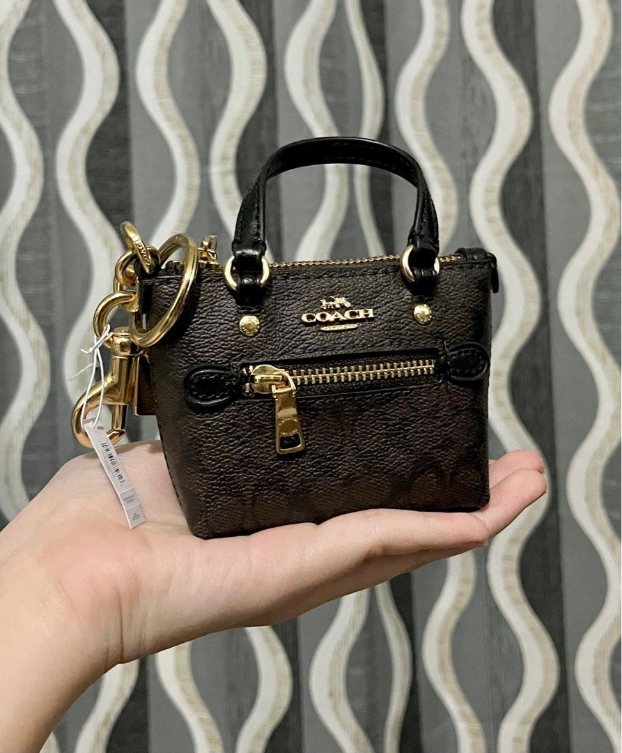 Coach Micro Gallery Bag Charm, Luxury, Bags & Wallets on Carousell