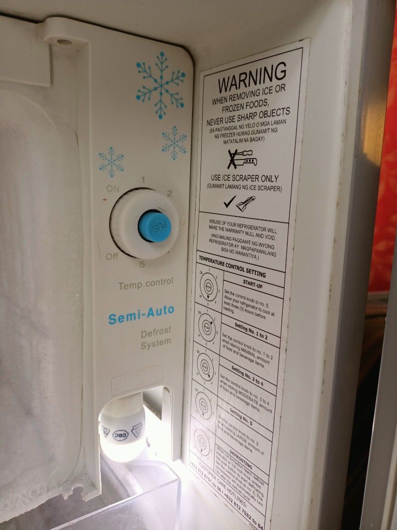 Condura Semi Auto Defrost refrigerator, TV & Home Appliances, Kitchen