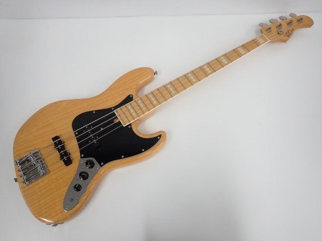 Crews Maniac Sound Cruise Jazz Bass Type JB-2004 Natural 附Fender