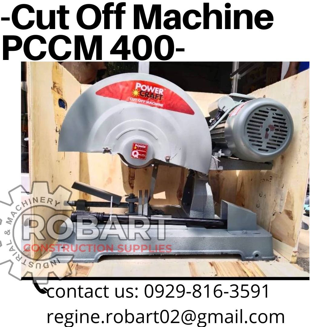 -Cut Off Machine PCCM 400-, Commercial & Industrial, Construction Tools ...