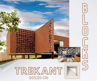 Decorative Blocks Trekant Design