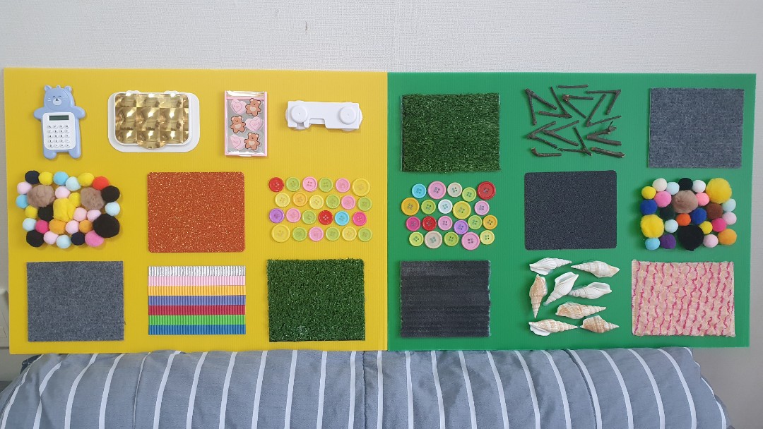 DIY SENSORY TEXTURES BOARD READYSTOCKS INSTOCKS, Hobbies & Toys, Toys ...