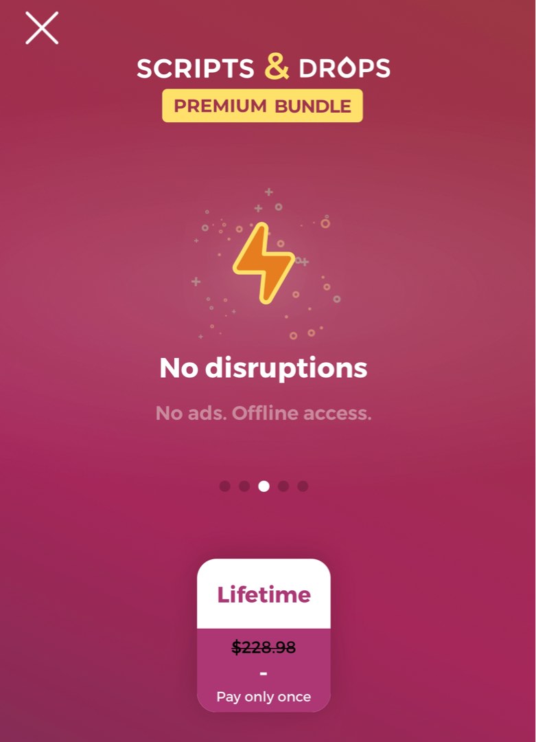 Drops Language Learning LIFETIME Subscription Tickets Vouchers Drops language learning lifetime subscription tickets vouchers