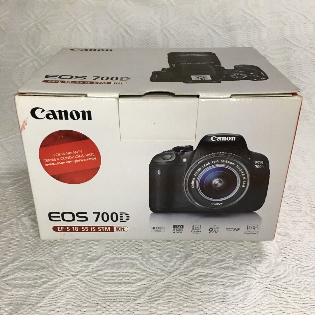 DSLR Camera - Cannon EOS 700D - Complete Camera Set, Photography ...