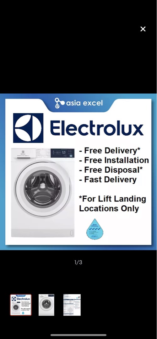 electrolux washer dryer diagnostic mode