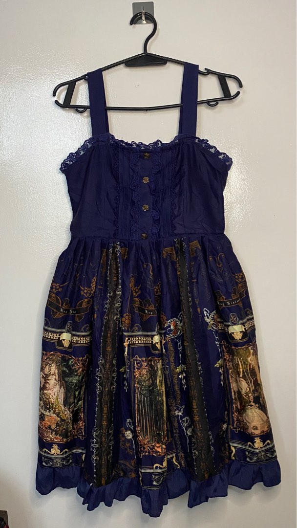 LOLITA baby doll mini dress in bronze