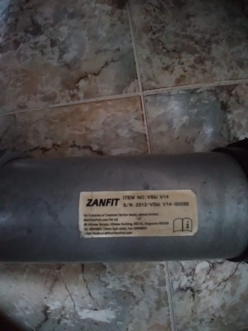 Exercise machine (Category: Cardio & Fitness Machines) located in Singapore. Submitted by bubbly20 (Listing ID 1207976777, Image 3). Description: Zanfit exercise machine. Bought it for $250 but seldom used. Working condition. Just want to clear as I'm moving out..