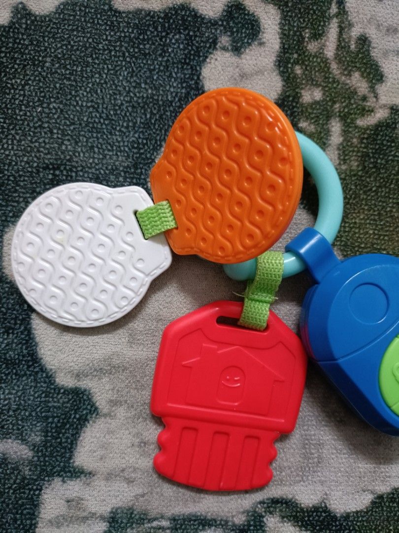 Fisher Price car key teether Hobbies Toys Toys Games on