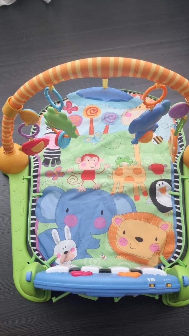 Meyjlgh Extra Large Activity Gym For Toddler With 5 Removable Hanging