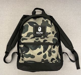 A Bathing Ape BAPE Backpack Bag MOOK appendix Black 39 x 27 x 10cm