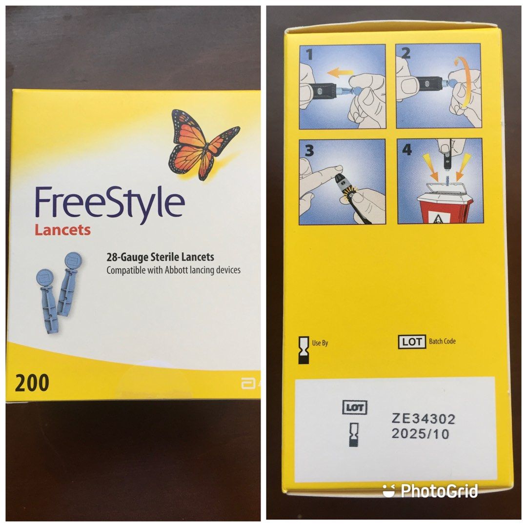 FREESTYLE Optium/ Lancets, Health & Nutrition, Medical Supplies & Tools