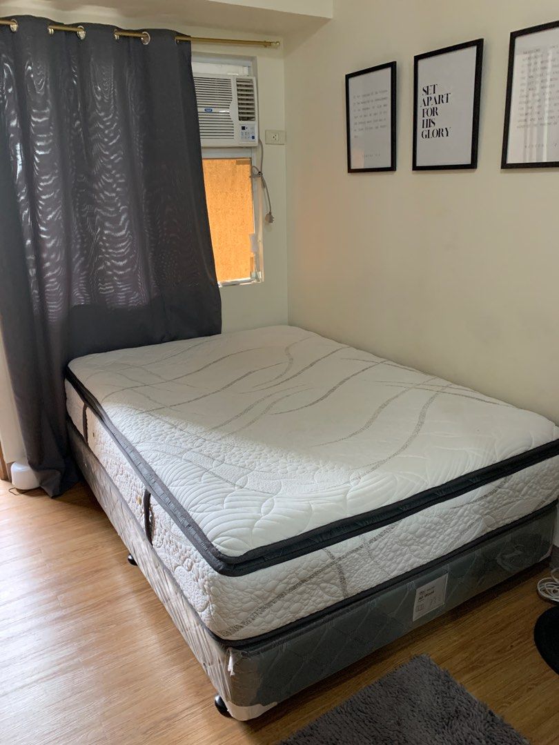 Full Bed Mattress (Memory Foam) and Bed Base, Furniture & Home Living