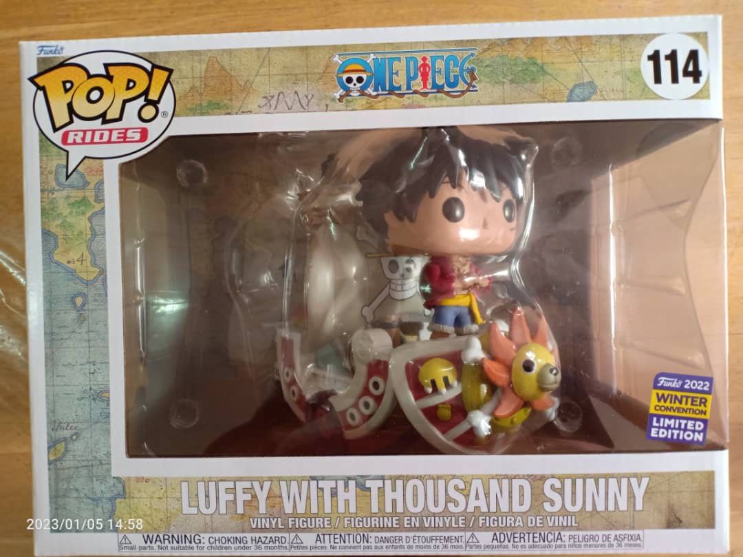 Funko Pop! Rides One Piece Luffy with Thousand Sunny 2022 Winter