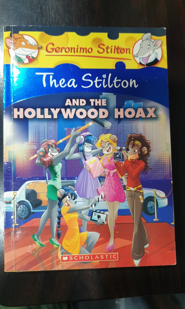 Geronimo Stilton Thea Stilton And The Hollywood Hoax Hobbies And Toys Books And Magazines