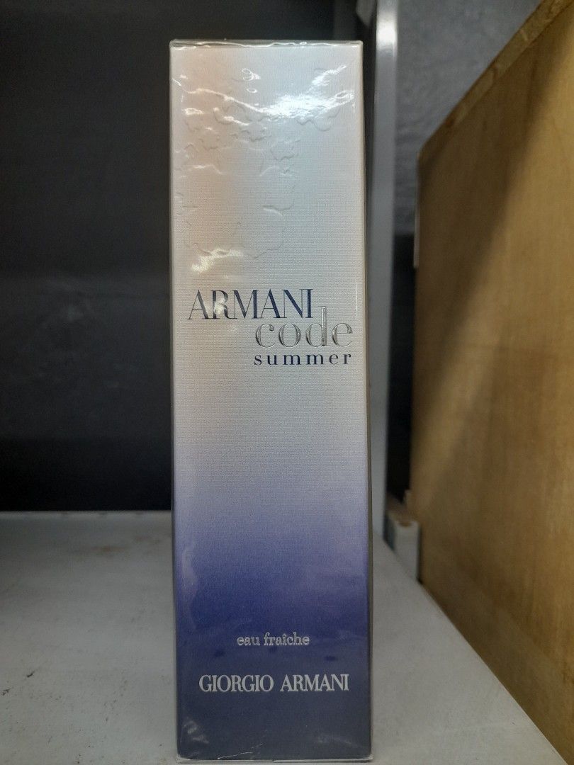 Giorgio Armani Code Summer Eau Fraiche EDT 75ml Beauty Personal Care Fragrance Deodorants on Carousell