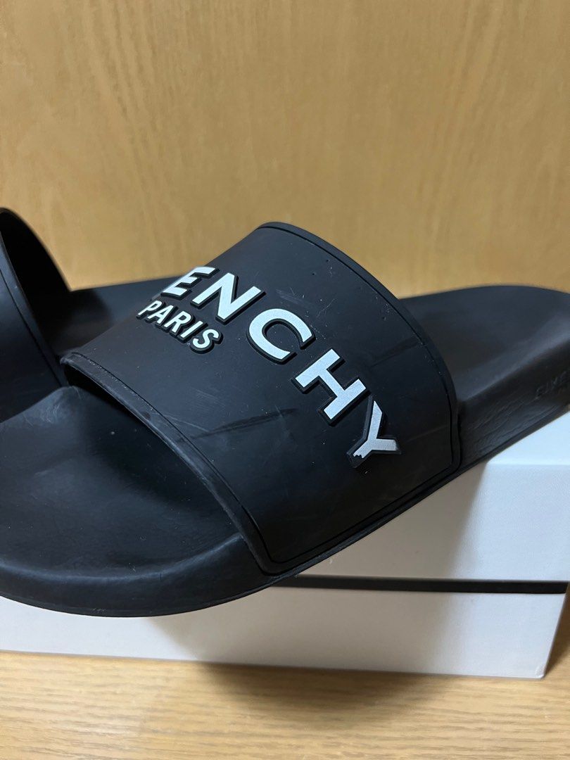 Givenchy Slides, Men's Fashion, Footwear, Flipflops and Slides on Carousell
