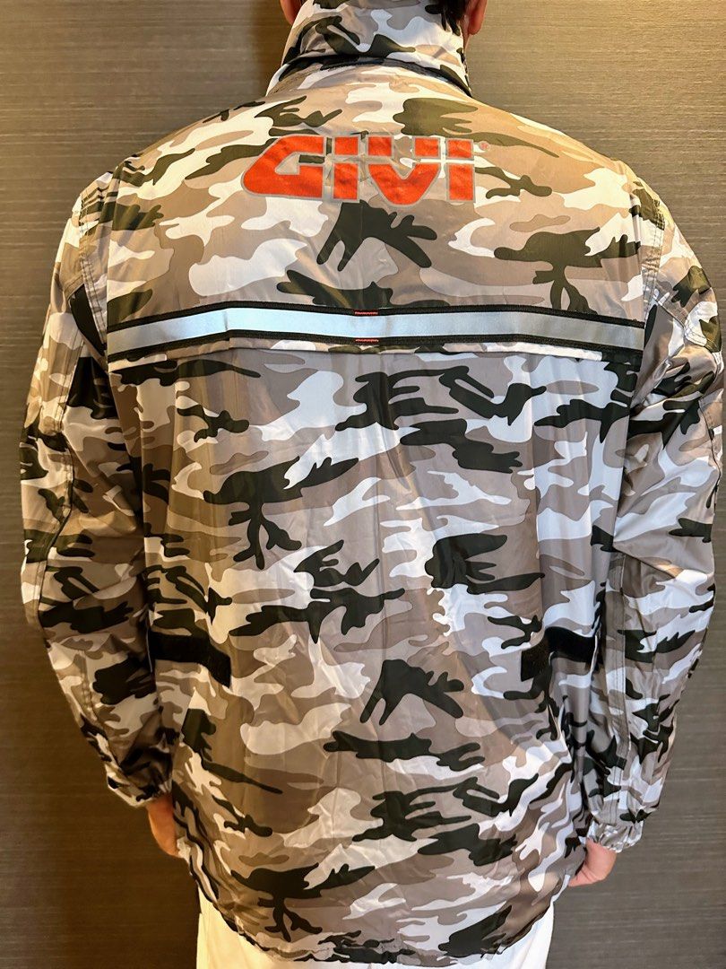 Givi cheap camo raincoat
