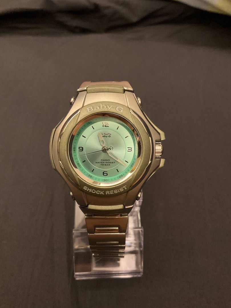 Green babyG G SIS STG 100 made in JAPAN Women s Fashion Watches