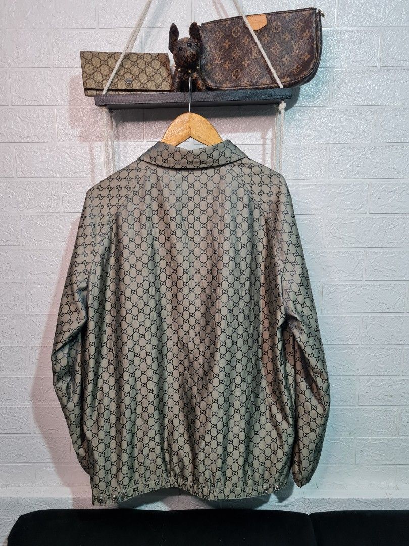 Gucci Monogram coach jacket Luxury Apparel on Carousell