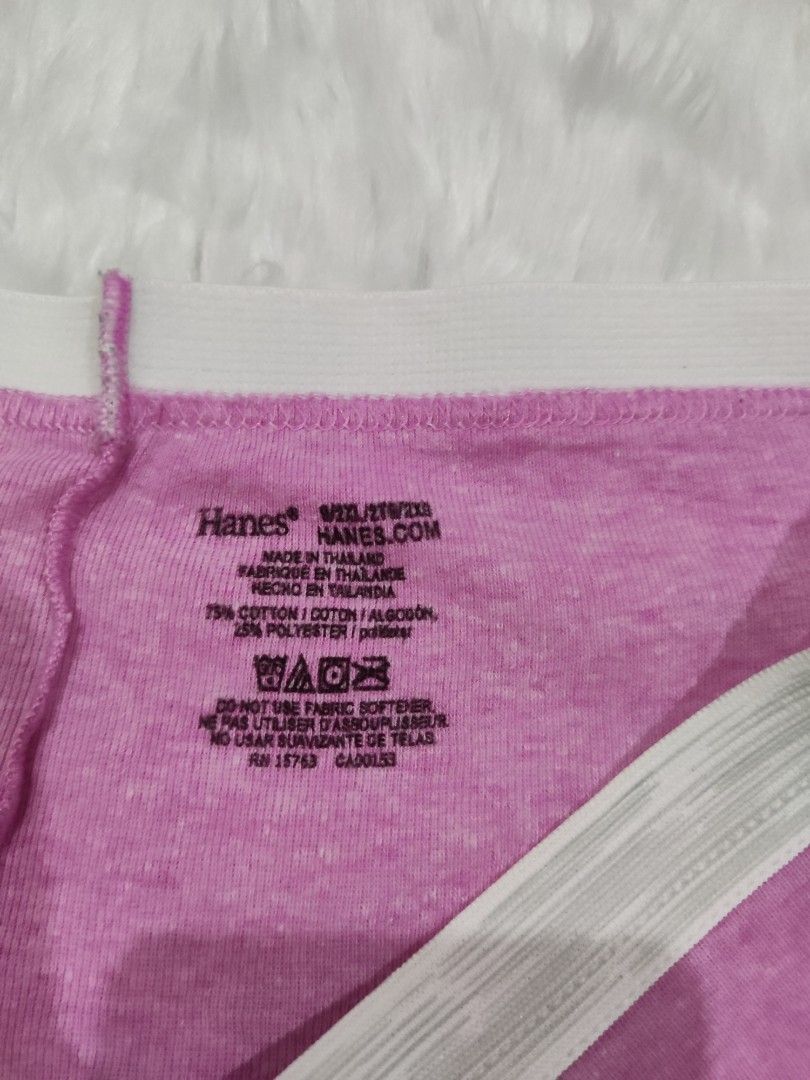 Hanes underwear short large to xl, Women's Fashion, Activewear on Carousell