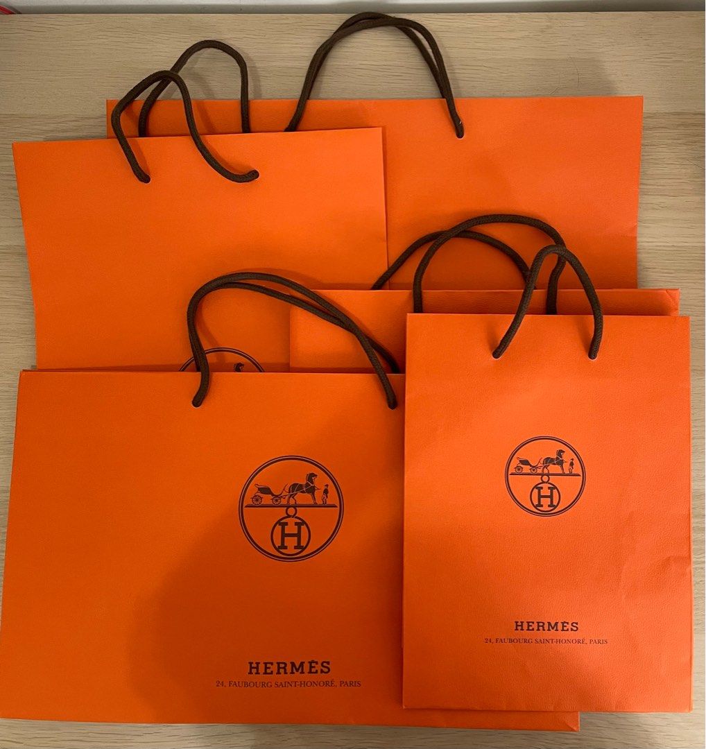 Hermes 紙袋, 名牌, 手袋及銀包- Carousell