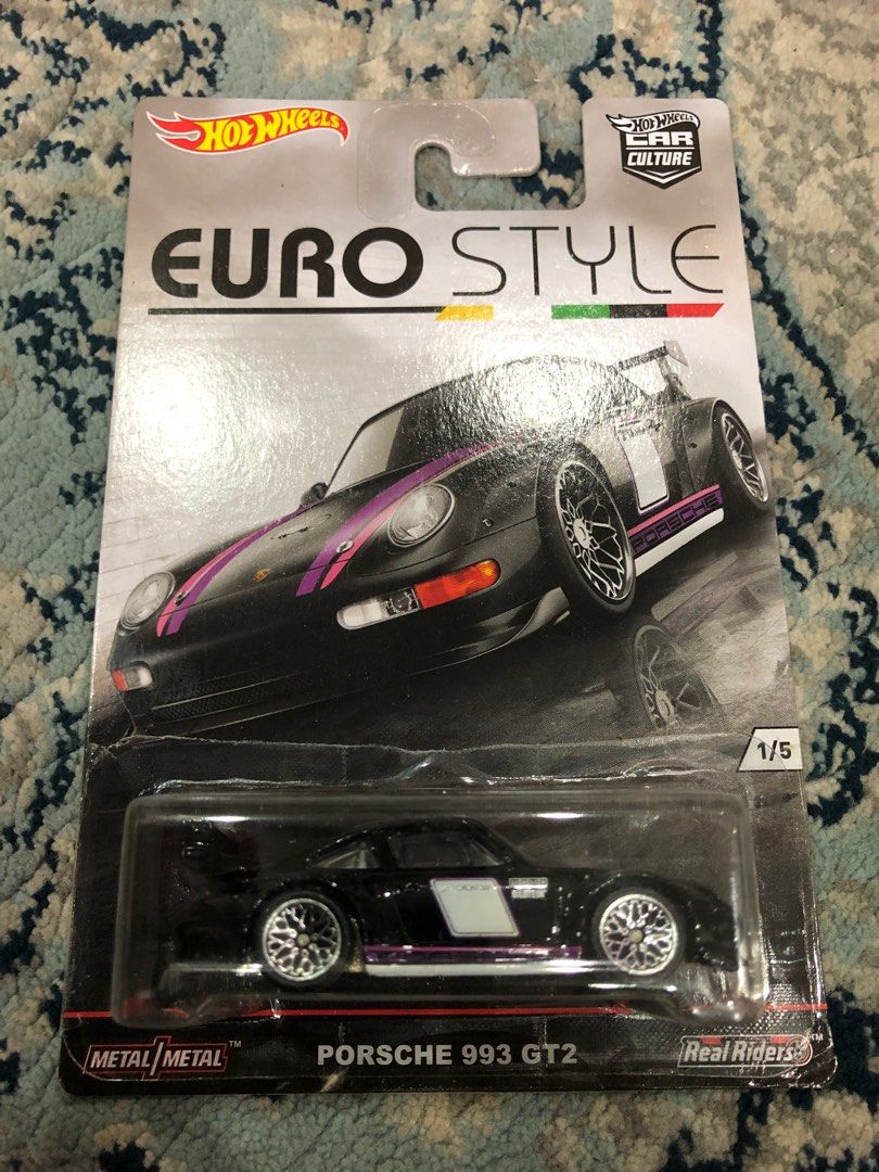 Hot wheels Hotwheels Euro Style Porsche 993 GT2 Hobbies Toys Toys Games on Carousell