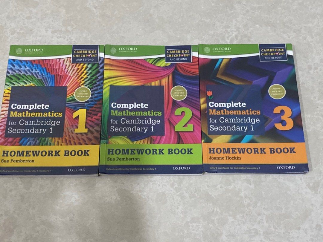 Igcse o level complete mathematics for cambridge secondary 1 homework