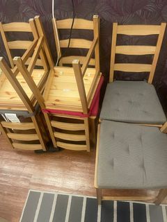 IKEA 椅子總共6張（附椅墊）