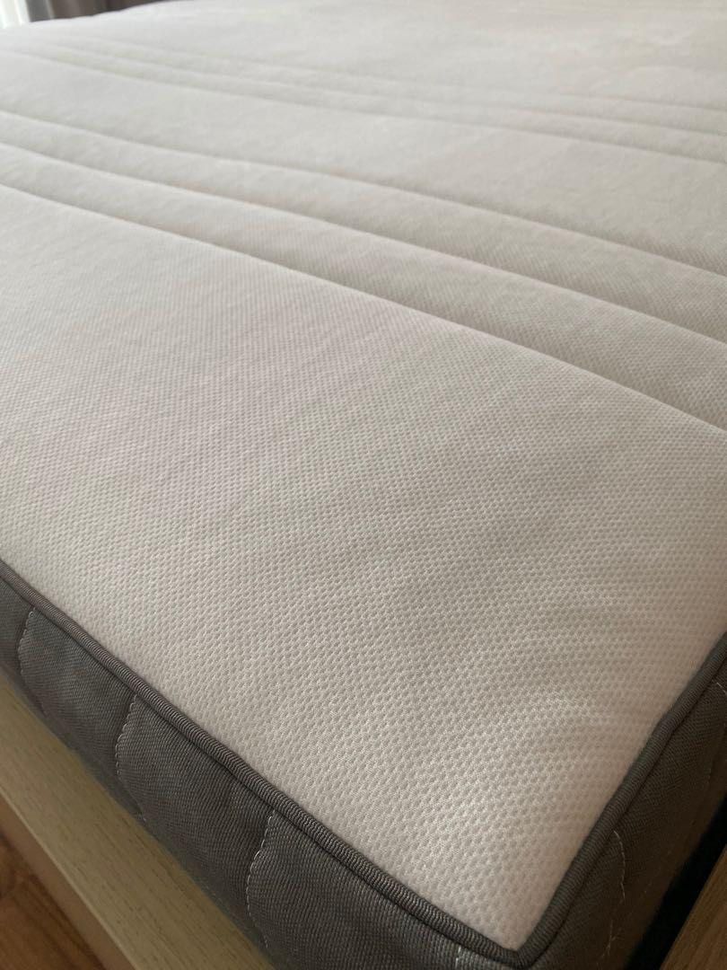 Ikea HOVAG King Mattress, Furniture & Home Living, Furniture, Bed
