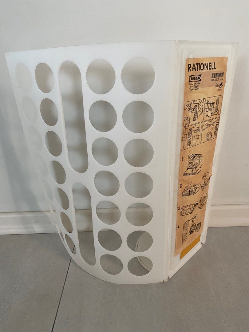 Ikea plastic bag best sale storage