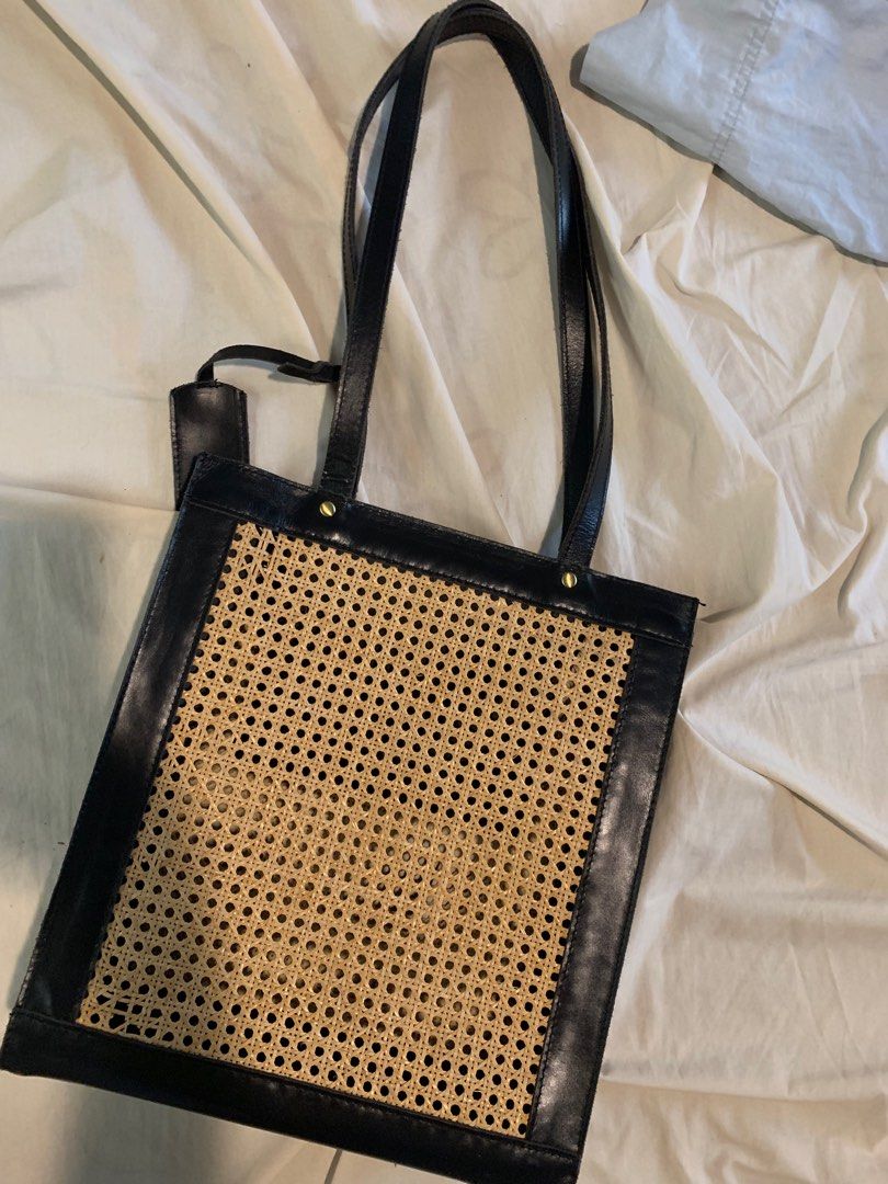 Inne Studios Shopper Tote Bag Leather Solihiya, Women's Fashion, Bags ...