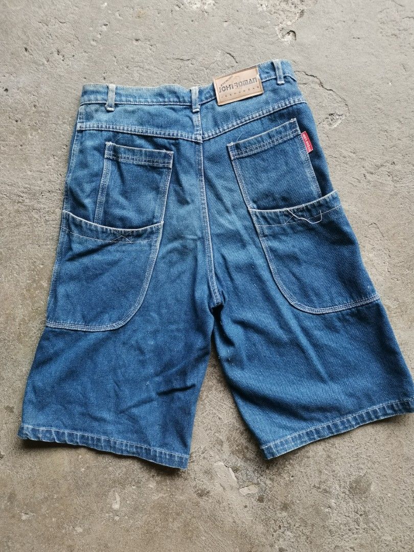JNCO-esque Vintage Baggy Jorts, Men's Fashion, Bottoms, Shorts on Carousell
