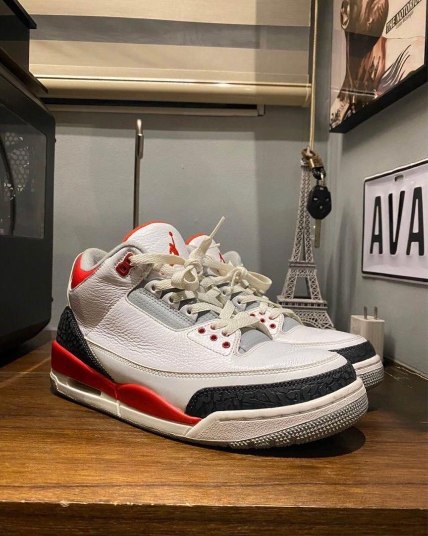 fire red 3 size 9.5