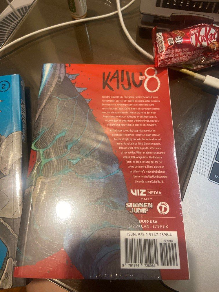 Kaiju No 8 Vol 1 (Category: Comics & Manga) located in Quezon City. Submitted by lingaloo (Listing ID 1208005316, Image 3). Description: Sealed RFS: downsizing collection.