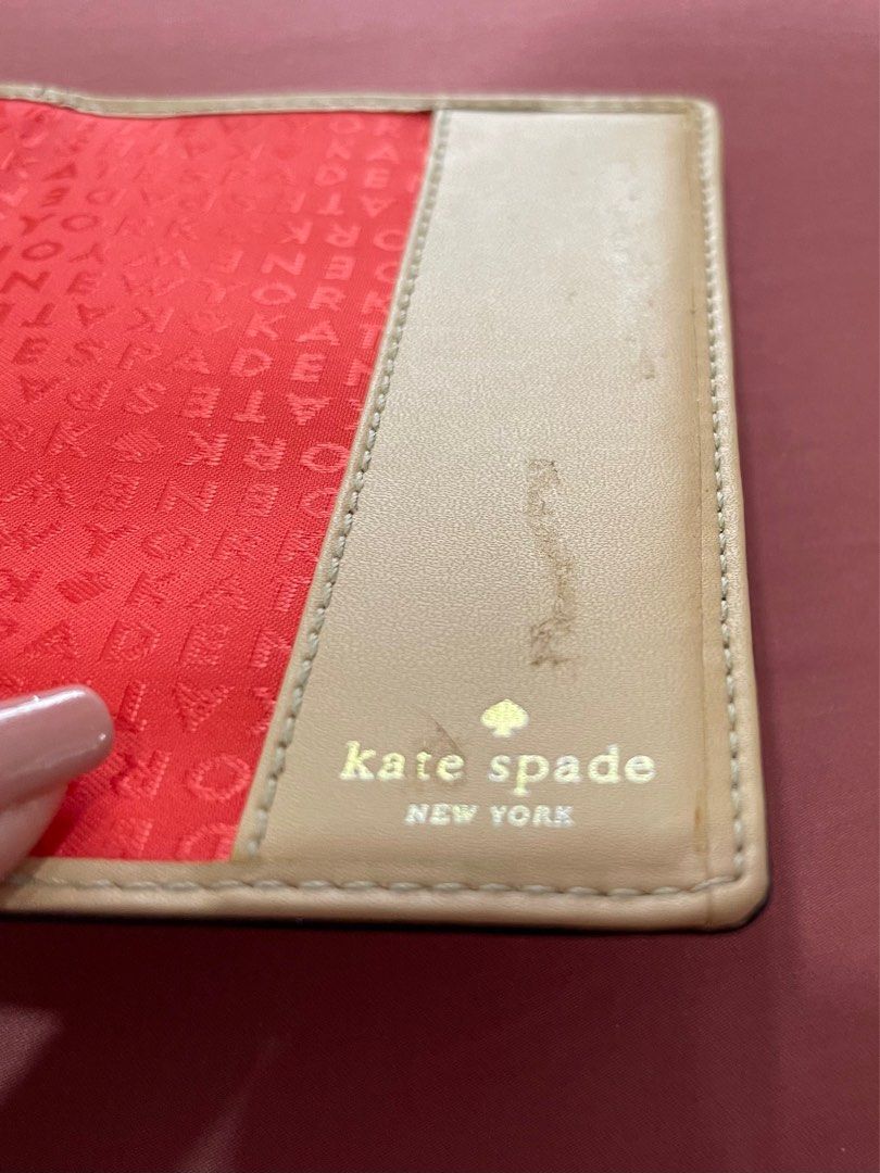KATE SPADE PASSPORT HOLDER, Women's Fashion, Bags & Wallets, Wallets & Card holders on Carousell