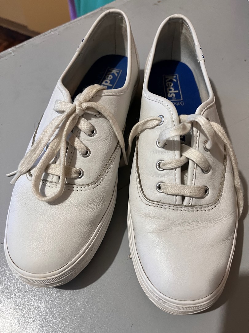 Keds champion triple leather sales