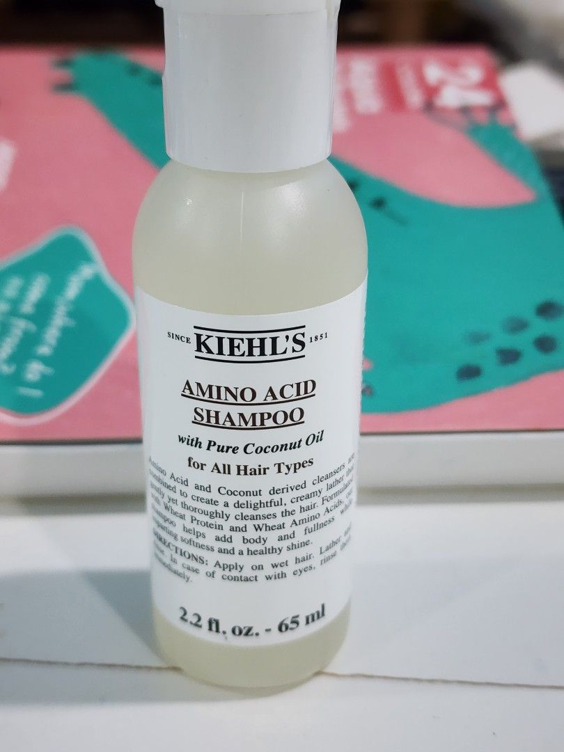 KIEHL'S Amino Acid Shampoo 65ml, Beauty & Personal Care, Hair on Carousell