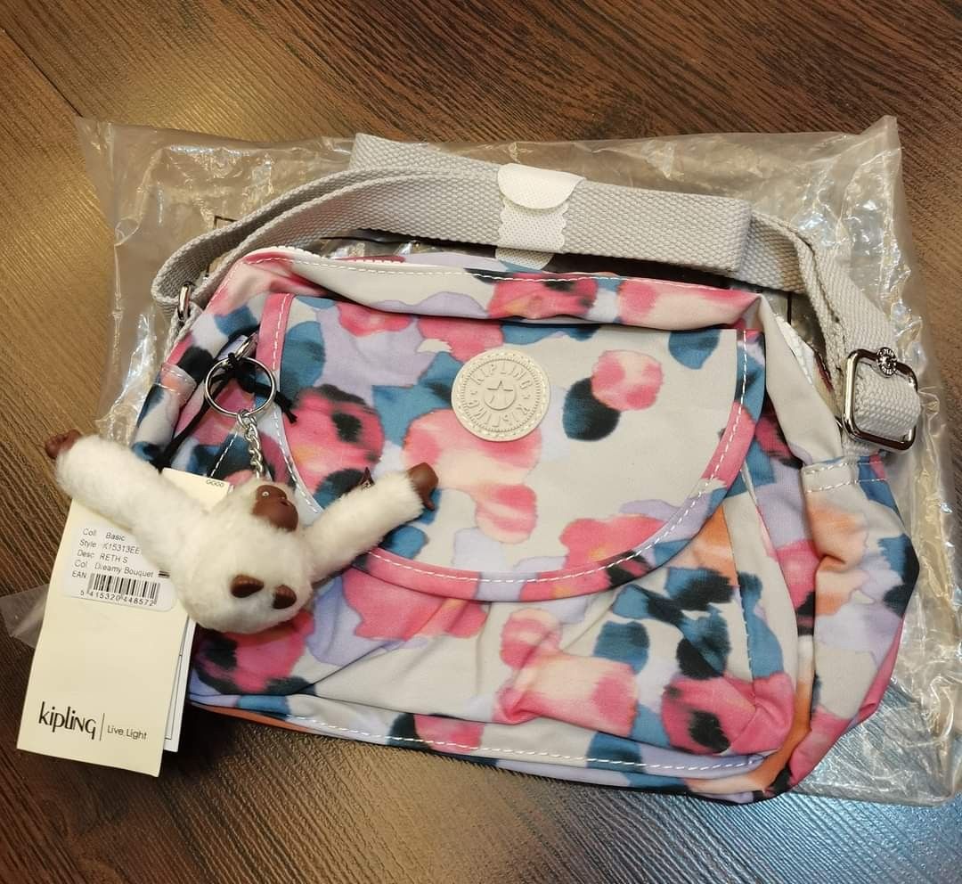 Kipling Dreamy Bouquet Crossbag, Women's Fashion, Bags & Wallets, Cross