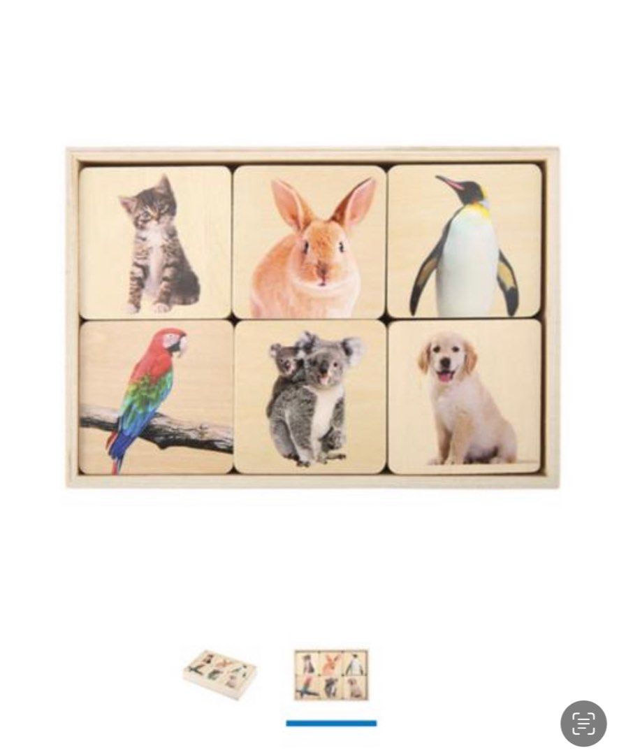 KMART ANIMAL MATCHING, Hobbies & Toys, Toys & Games on Carousell