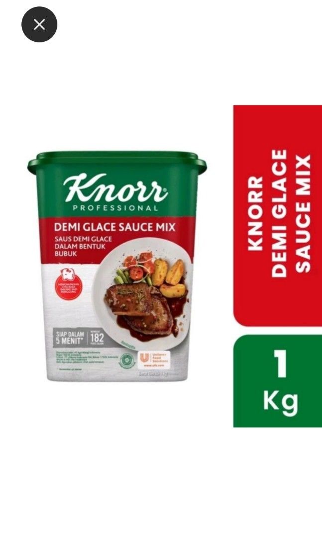 Knorr DEMI GLACE SAUCE MIX Saus dalam bentuk bubuk Original (NEW