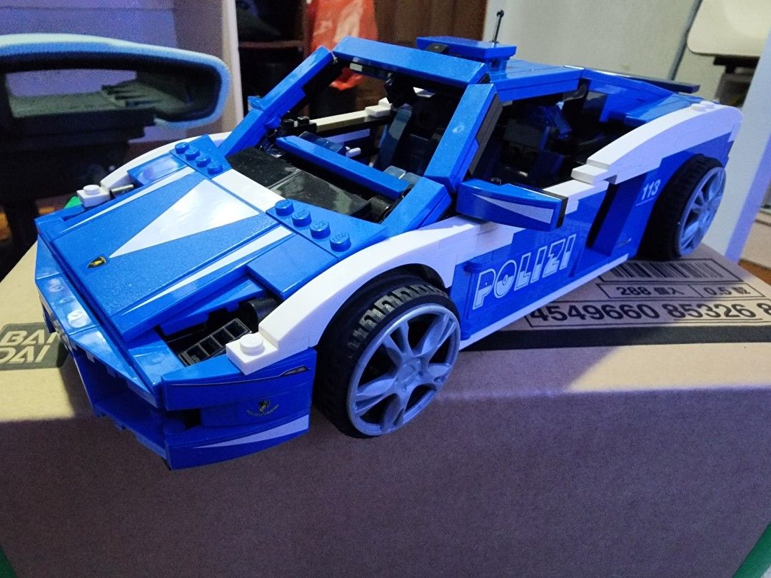Lego lamborghini police car sales
