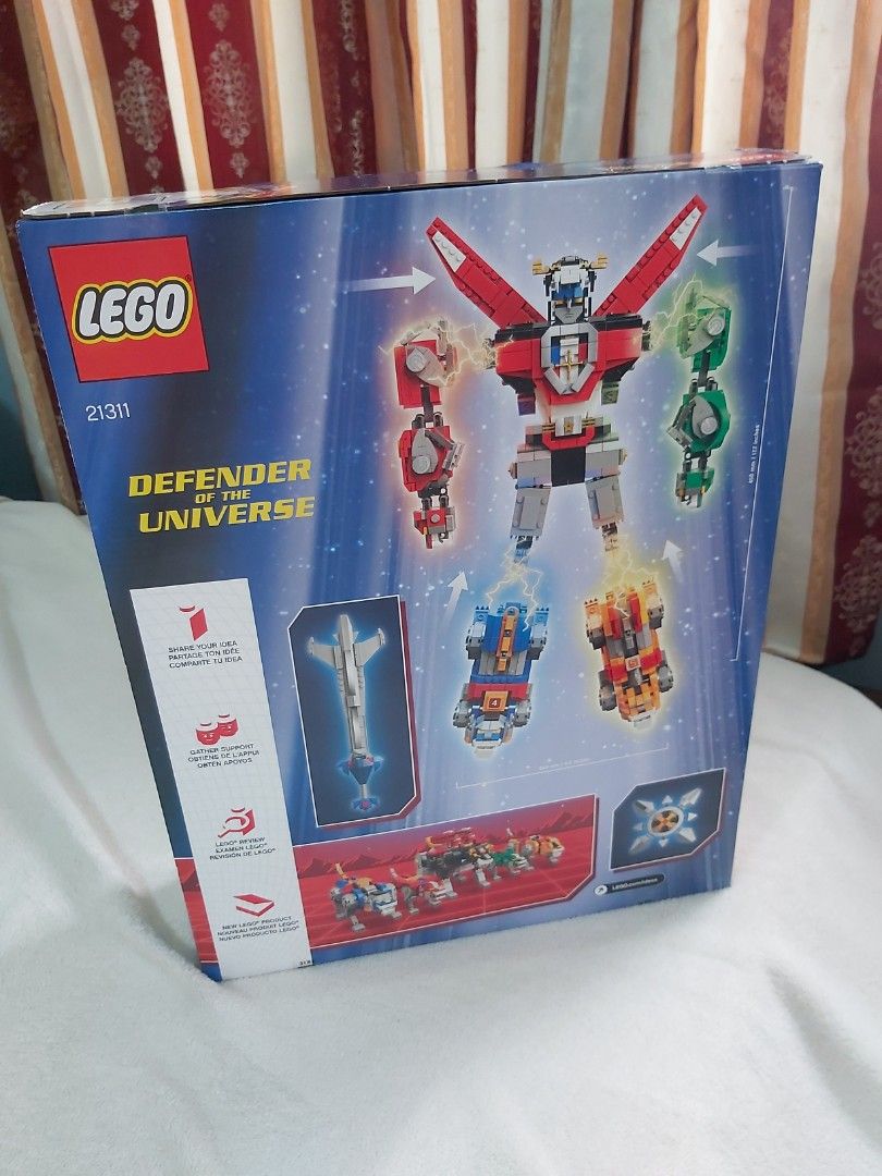 Lego Voltron 21311 (Category: Lego & Building Sets) located in Paranaque City. Submitted by bic_350 (Listing ID 1207919010, Image 2). Description: ** good deal!!!! Brand New Sealed Authentic Lego Voltron 21311 (2321 pcs) bought in Odaiba, Japan serious buyers only no swaps pls house pick up/bdo/bpi/gcash shipping by buyer **srp 30k.