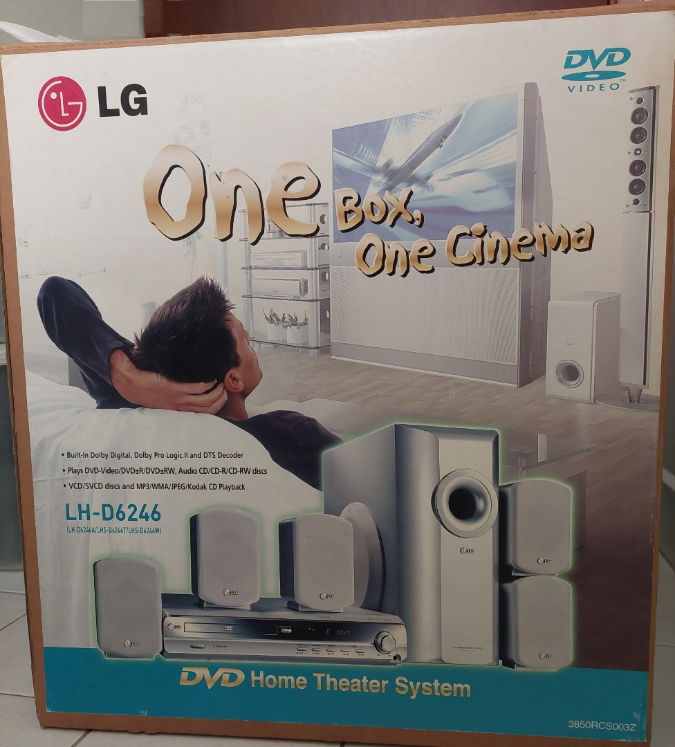 LG DVD Home Theater System 5.1, TV & Home Appliances, TV