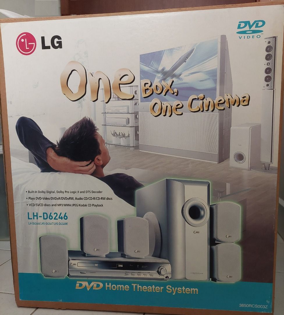 LG DVD Home Theater System 5.1, TV & Home Appliances, TV